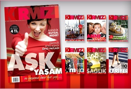 Rengarenk Kırmızı Dergisi